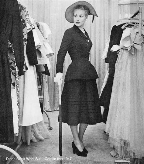 dior 1940s fashion|dior corolle collection 1947.